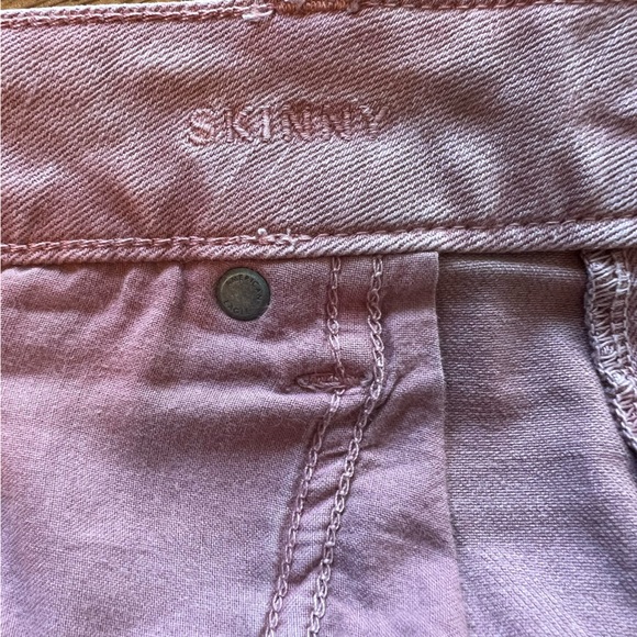 Mauve / Pink Distressed Next Level Flex Skinny Jeans - Picture 4 of 11